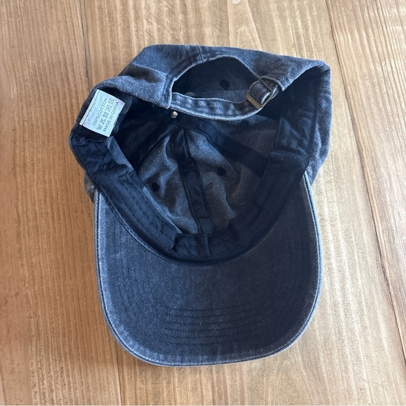 Yellowstone Dutton Ranch Women's Adjustable Faded Black Ponytail Ballcap Hat - Picture 4 of 5